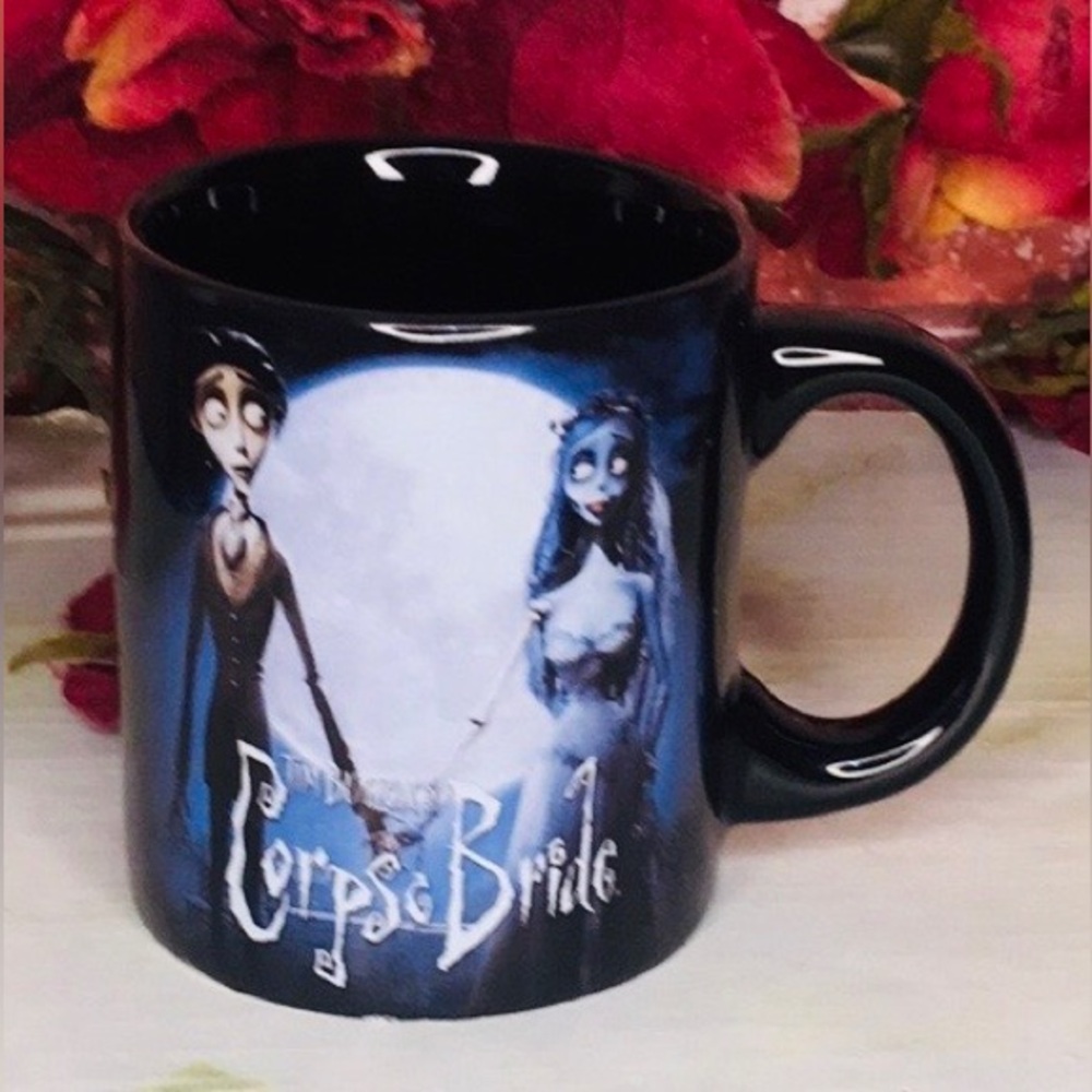 Tim Burton Corpse Bride Black Ceramic Coffee Mug
